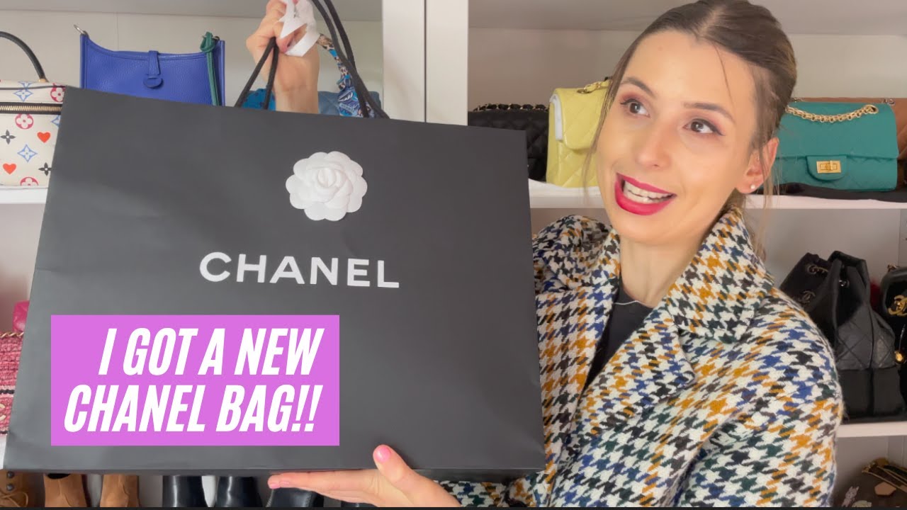 CHANEL 2021 UNBOXING- Chanel 19 bag first impressions (shiney goatskin)