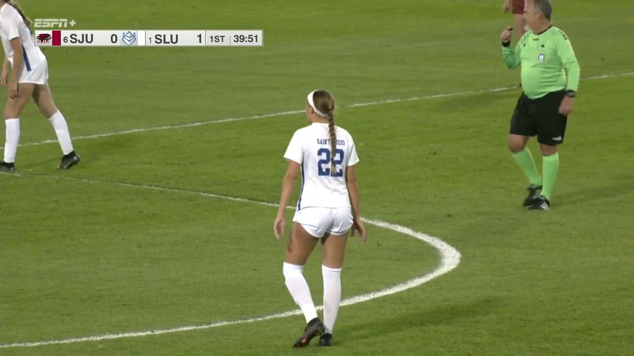 Saint Joseph Hawks vs Saint Louis Billikens 2022.11.02 / NCAA Soccer Women`s