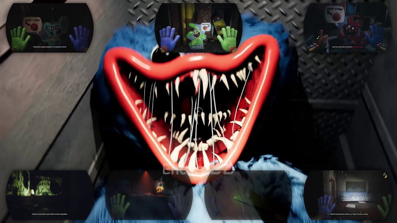 Poppy Playtime ALL JUMPSCARES (Chapter 1 - 3) has Sparta Applejack Remix