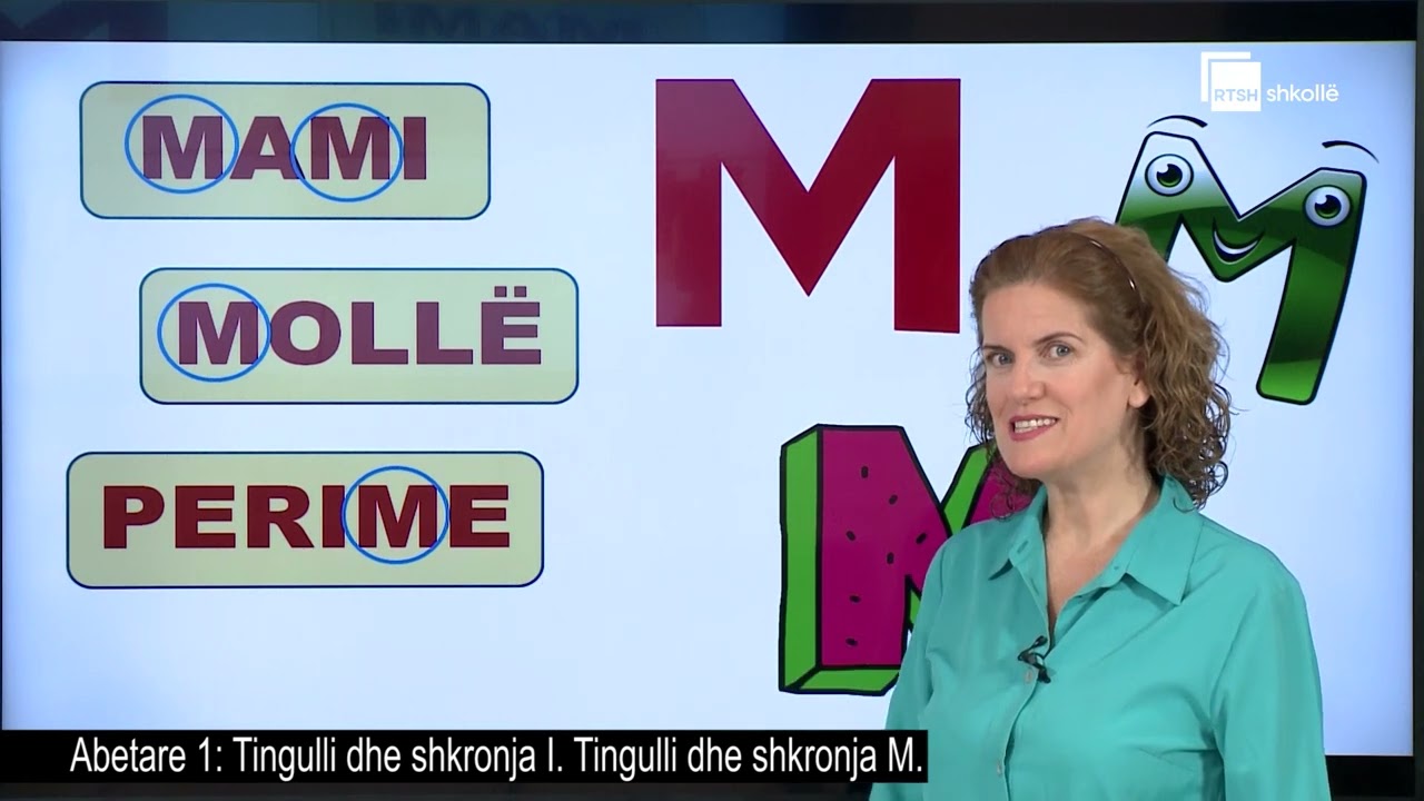 Tingulli dhe shkronja I. Tingulli dhe shkronja M | Abetare 1