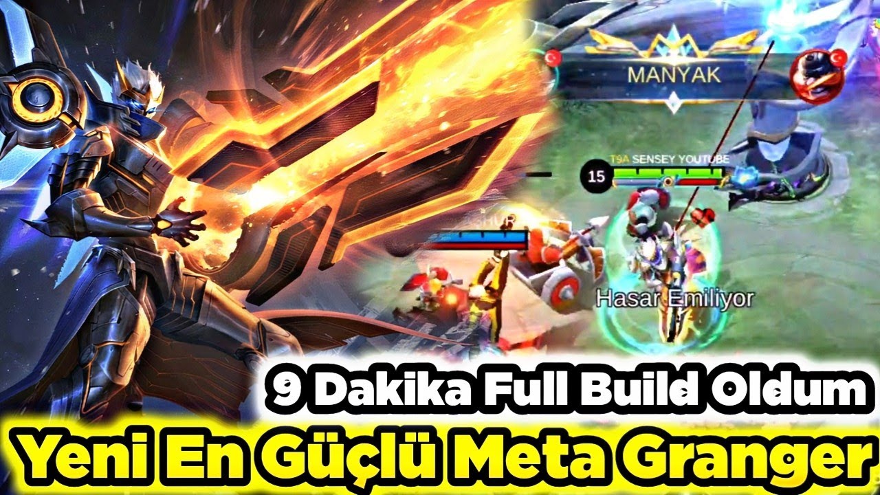 Yeni En Güçlü Meta 9 Dakikada Full Build Oldum Ve 25 Kill Aldım Granger İnanılmaz Güçlü MLBB