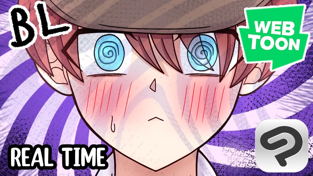 BL WEBTOON making | Holding Hands pt 1 | Real Time | Tapas | Clip Studio Paint