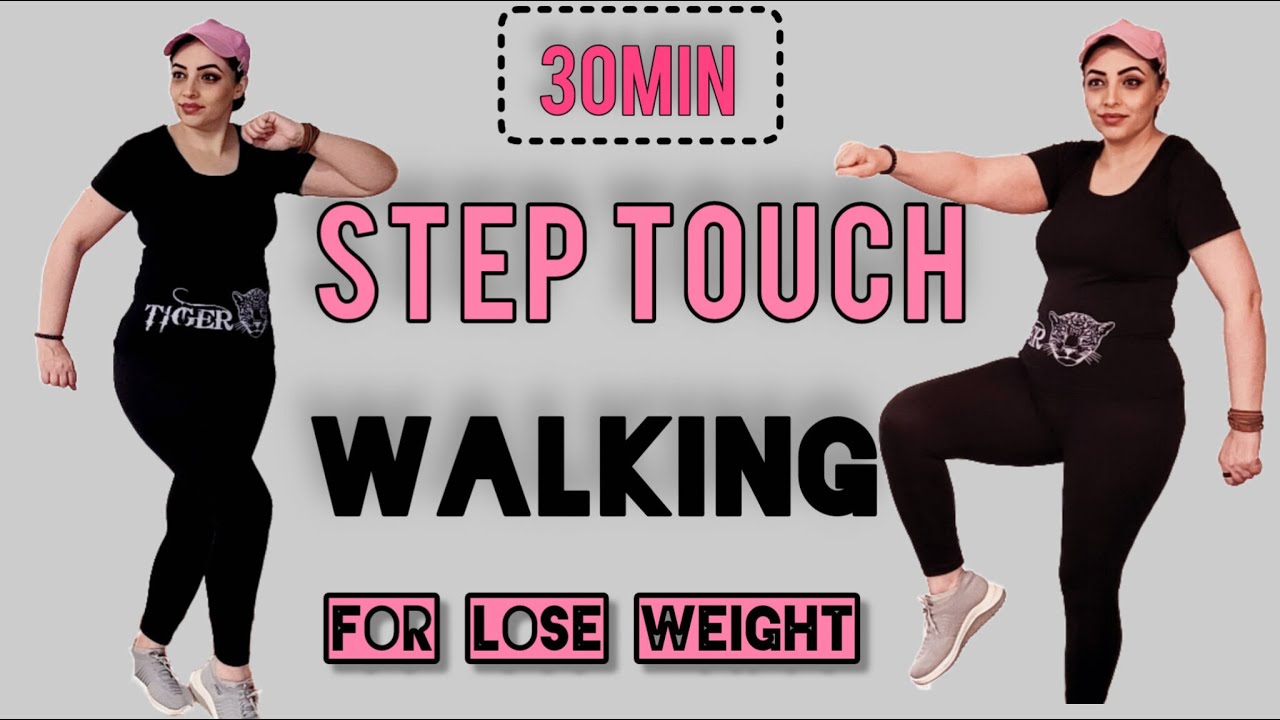 30-MIN STEP TOUGH WALKING WORKOUT FOR WEIGHT LOSS | BURN CALORIES AT HOME | FULL BODY 💪 5000-Step 👣