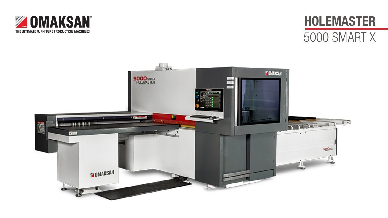 HOLEMASTER 5000 SMART 6X - 6 Sided CNC Drilling / Boring Machine - CNC Delik Makinesi
