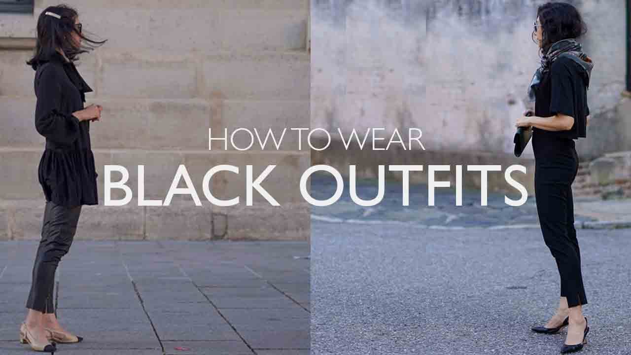 HOW TO WEAR ALL BLACK  - Easy Styling Tips & Outfit Ideas