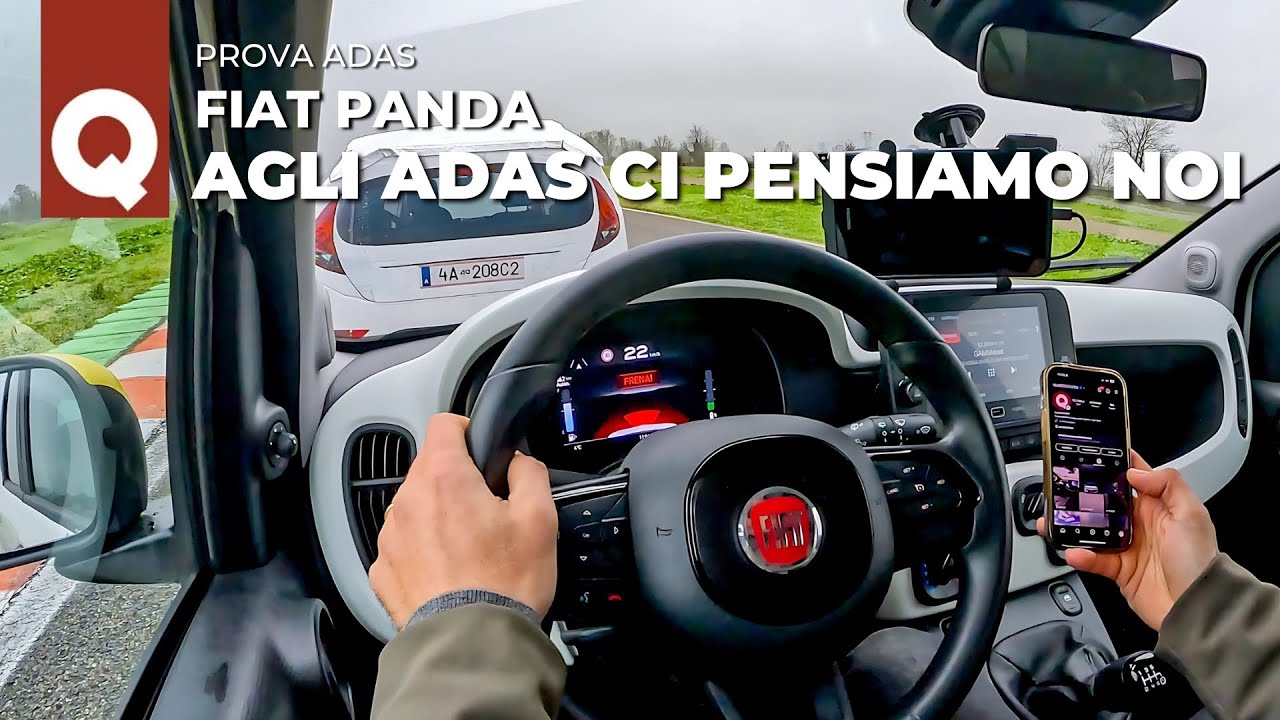 La PANDA è DAVVERO più sicura? La prova degli ADAS