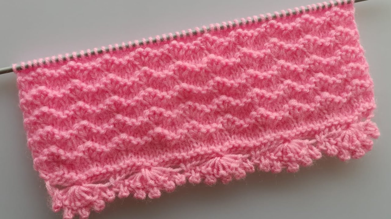 Knitting design/pattern for cardigan, sweater, jacket, frock, shawl, blanket ||in hindi||