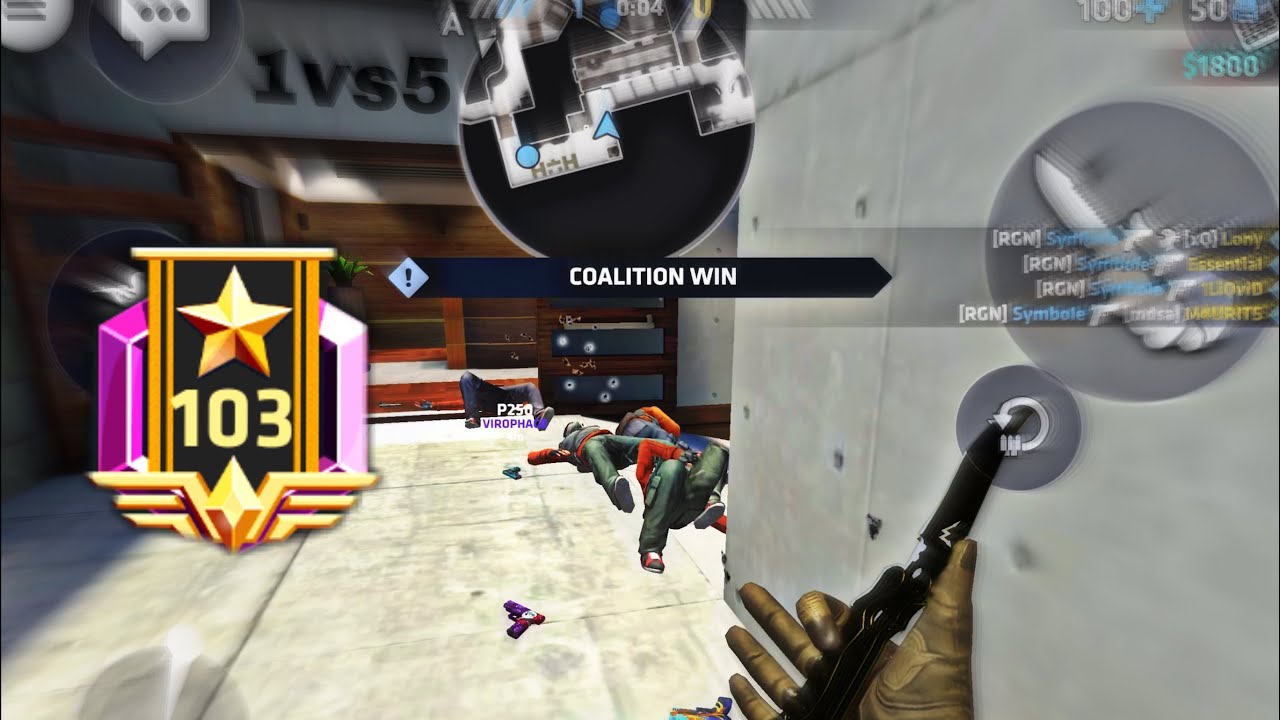Critical Ops 1vs5 RANKED GAMEPLAY!