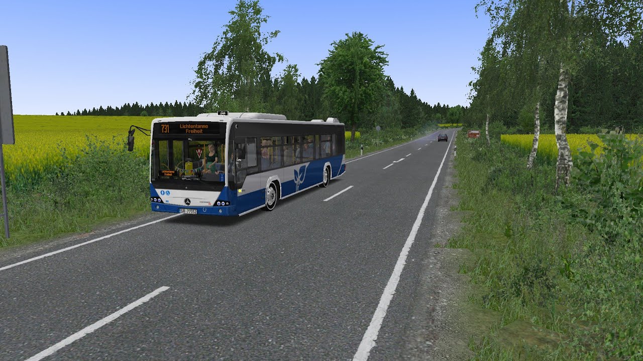 Mercedes Benz Conecto -Thüringer Wald Line 731 Realistic Drive #omsi2 #games #gaming #gameplay #bus