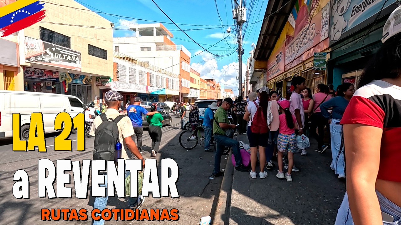 SE LLENO la carrera 21 y aun no es 24,  un recorrido en Barquisimeto | Venezuela #diciembre