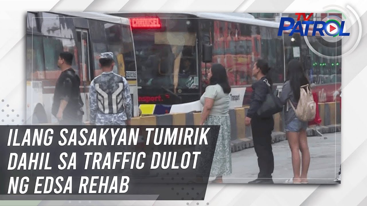 Ilang sasakyan tumirik dahil sa traffic dulot ng EDSA rehab | TV Patrol