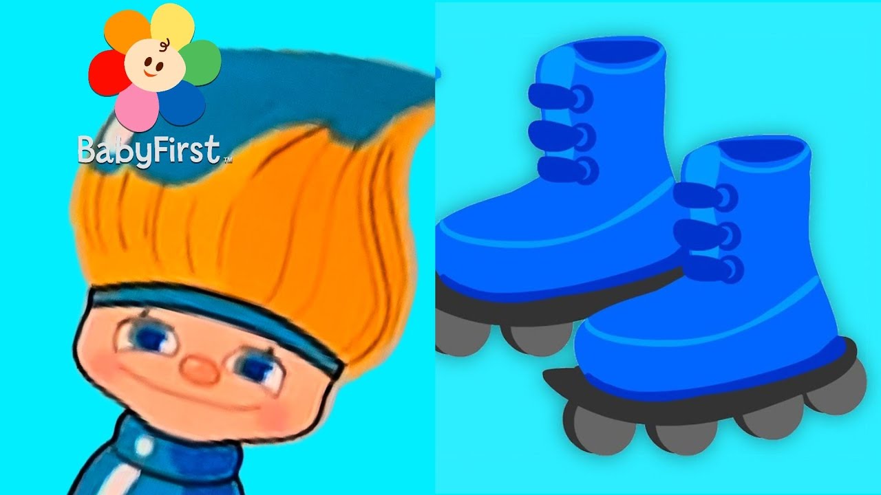 Blue Skies Ahead Color For Kids Petey Paintbrush BabyFirst TV