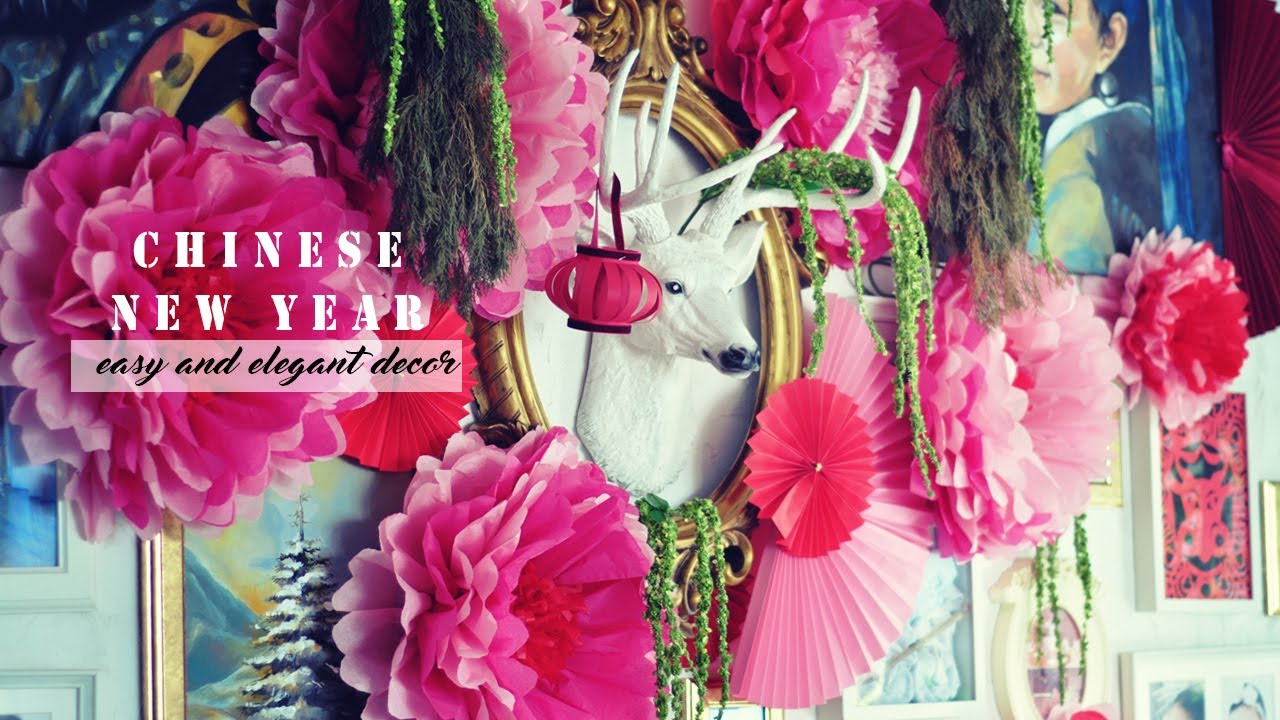 5 EASY Chinese New Year Decor DIY | Affordable and Elegant