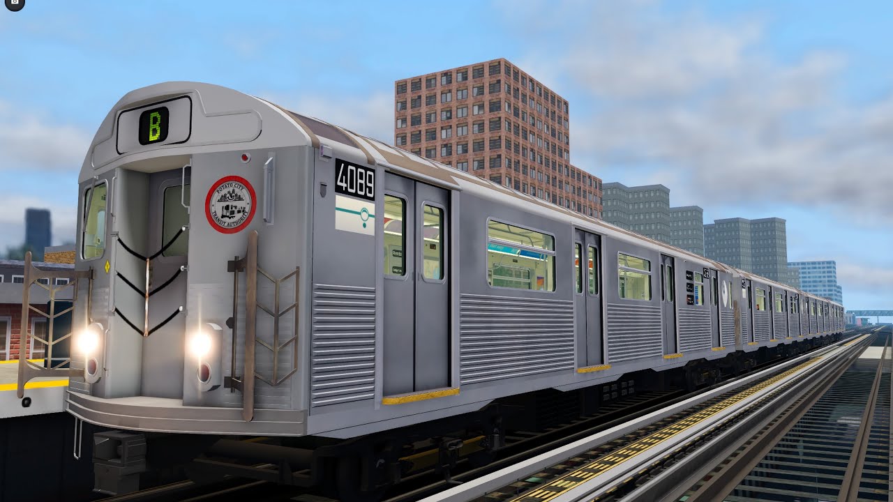 Roblox PTA Subway - [NEW] Rebuilt R38 in Action