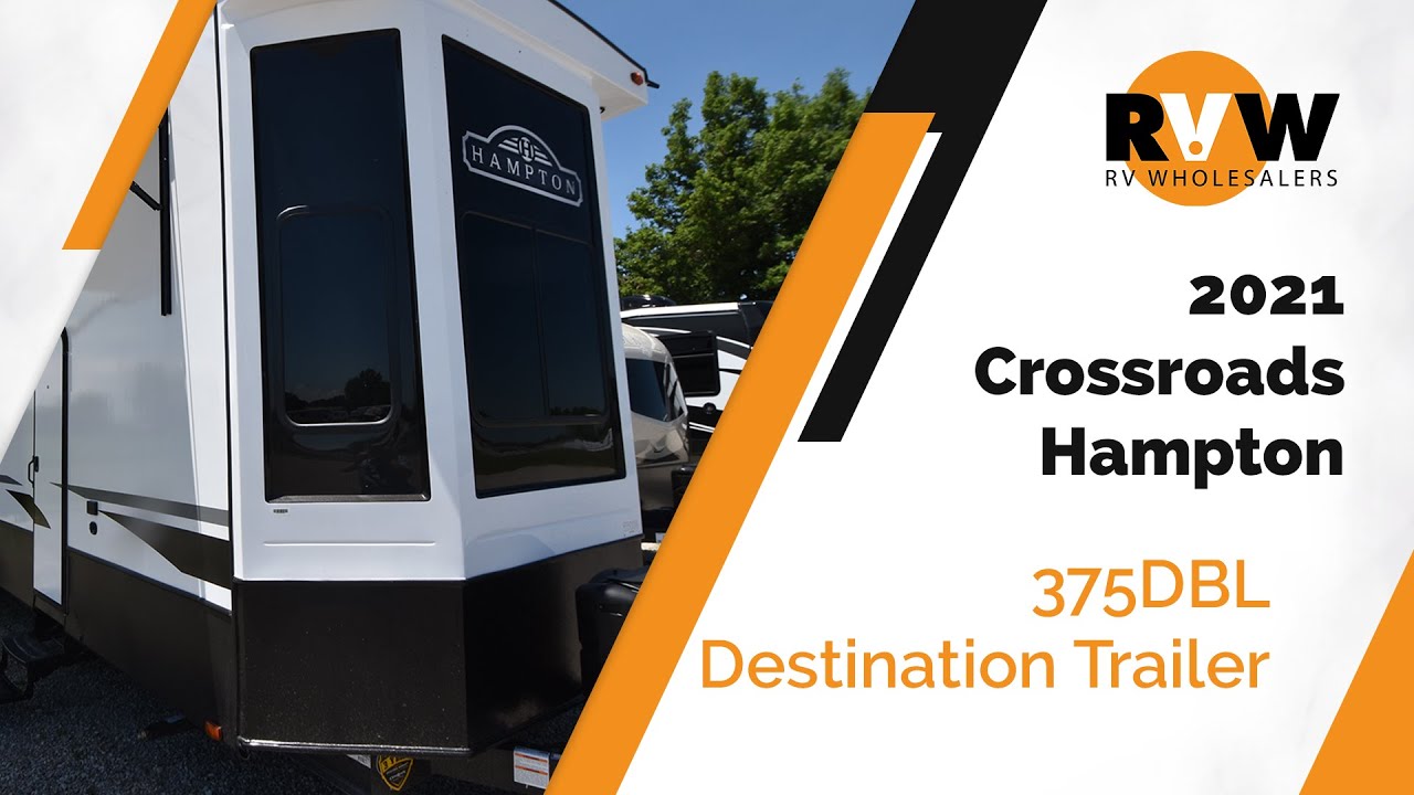 2021 Hampton 375DBL Destination Trailer Walk-Through