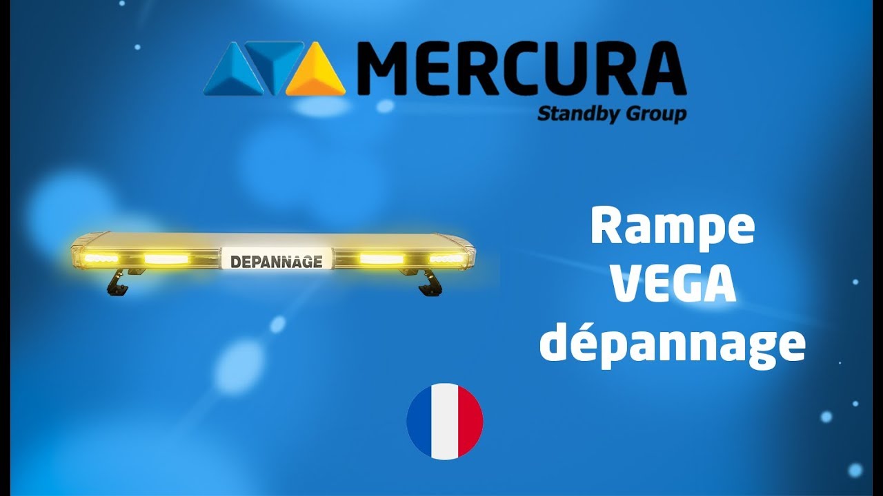 Standby France | Présentation Rampe VEGA orange pour véhicules de services - FR