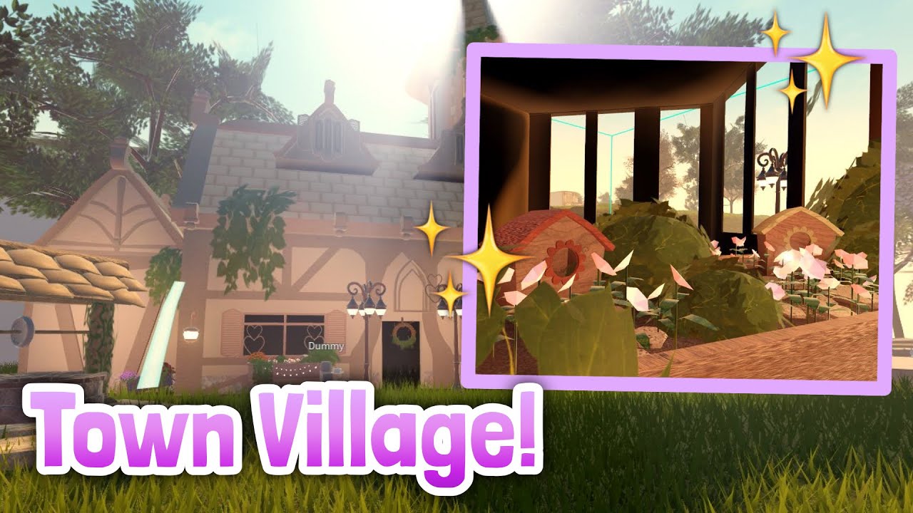 TOWN VILLAGE In ROYALE HIGH NEW SCHOOL LEAKS! Royale High Leaks