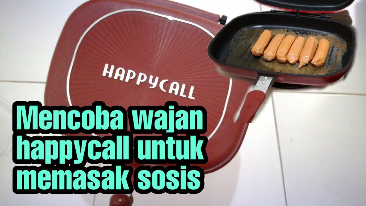 Wajan Serbaguna Happycall Bisa Dipakai Bakar Sosis gak yah?