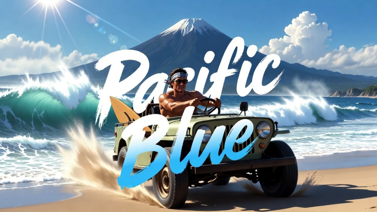 Pacific Blue (パシフィック・ブルー) - 🌊 湘南カミカゼ (Surf Rock)