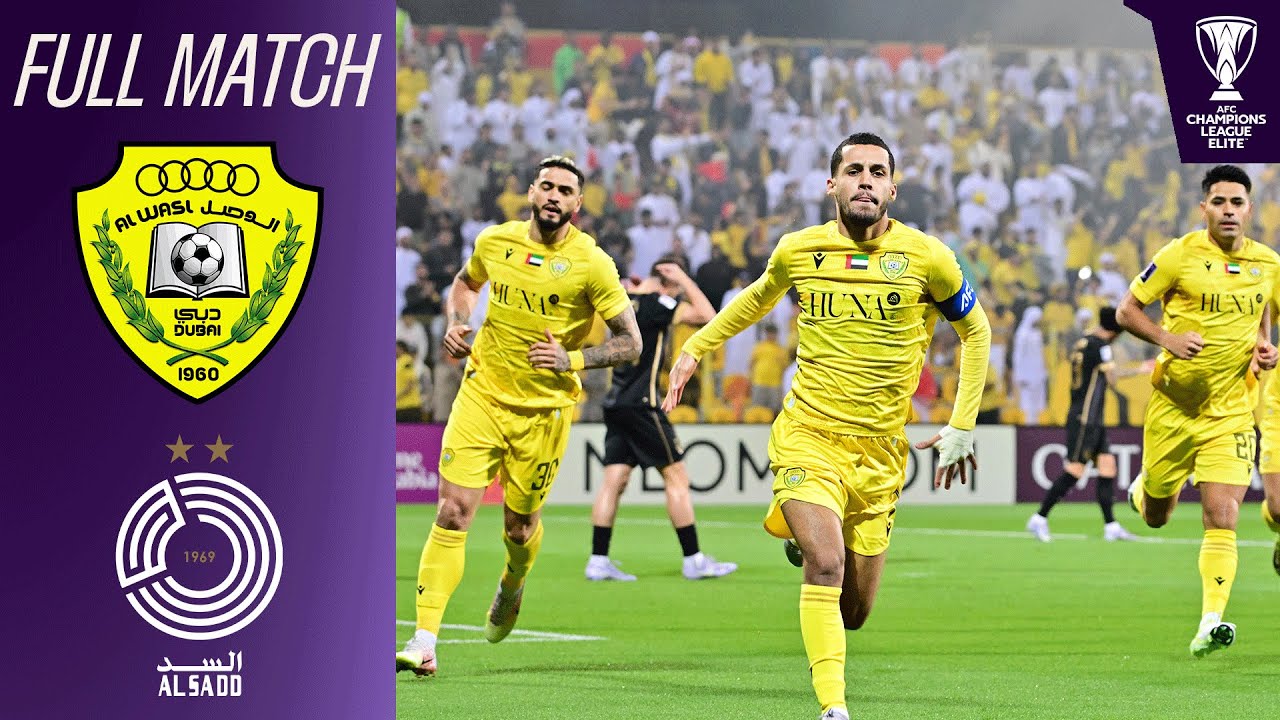 Al Wasl FC (UAE) vs. Al Sadd SC (QAT) | Full Match | AFC Champions League™ Elite