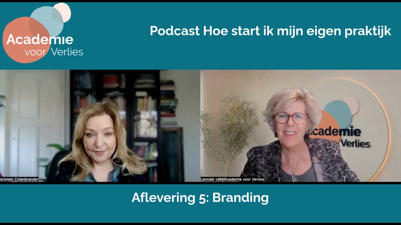 Start je eigen praktijk. Afl. 5: Branding