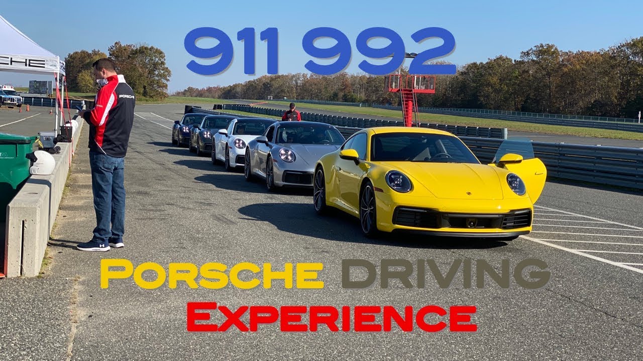 Porsche 911 (992) S/4S hot laps and launch controls! Porsche Driving Experience at NJMP
