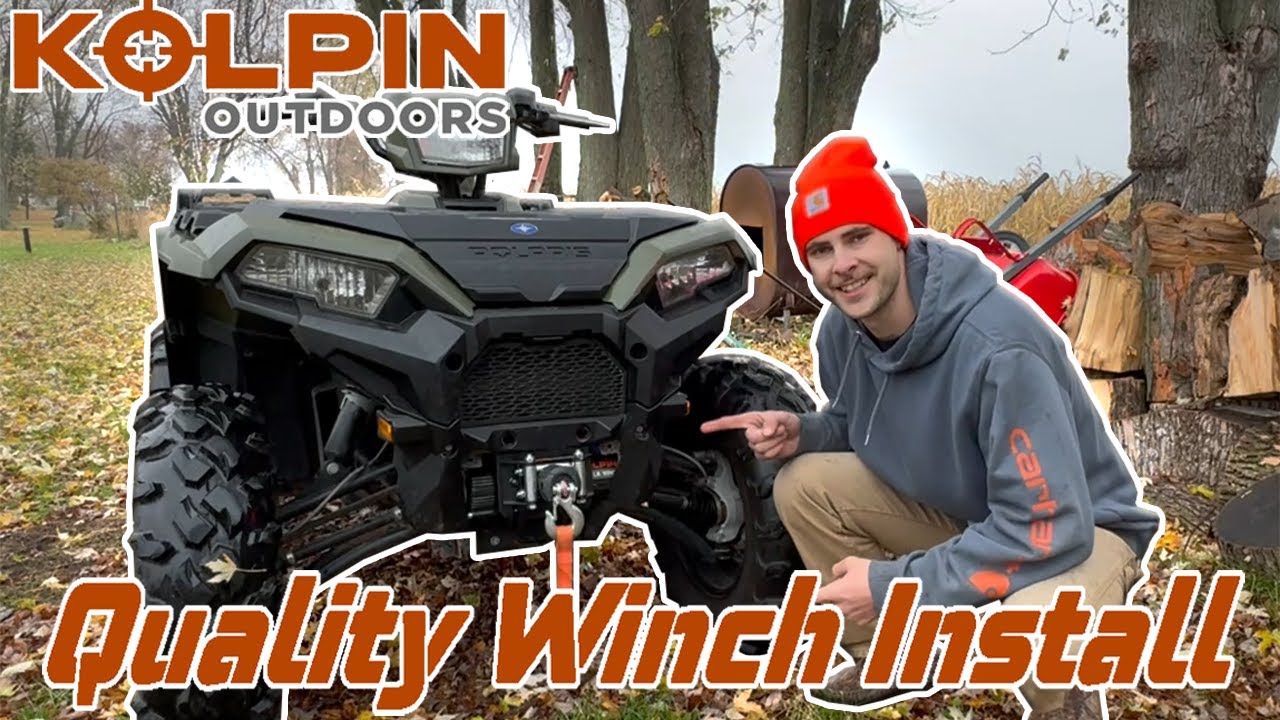 Kolpin Winch Install | Polaris Sportsman 850