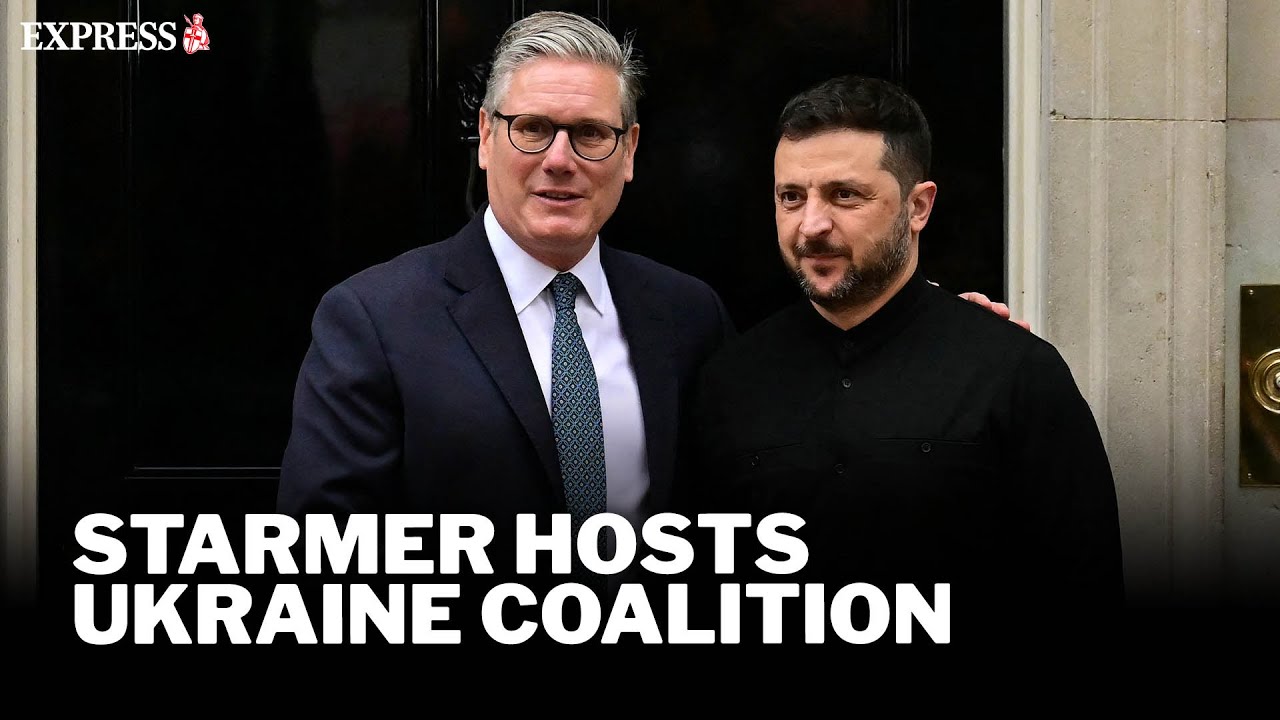 Starmer hosts Ukraine coalition meeting at Downing Street with Zelensky, Macron and Merz