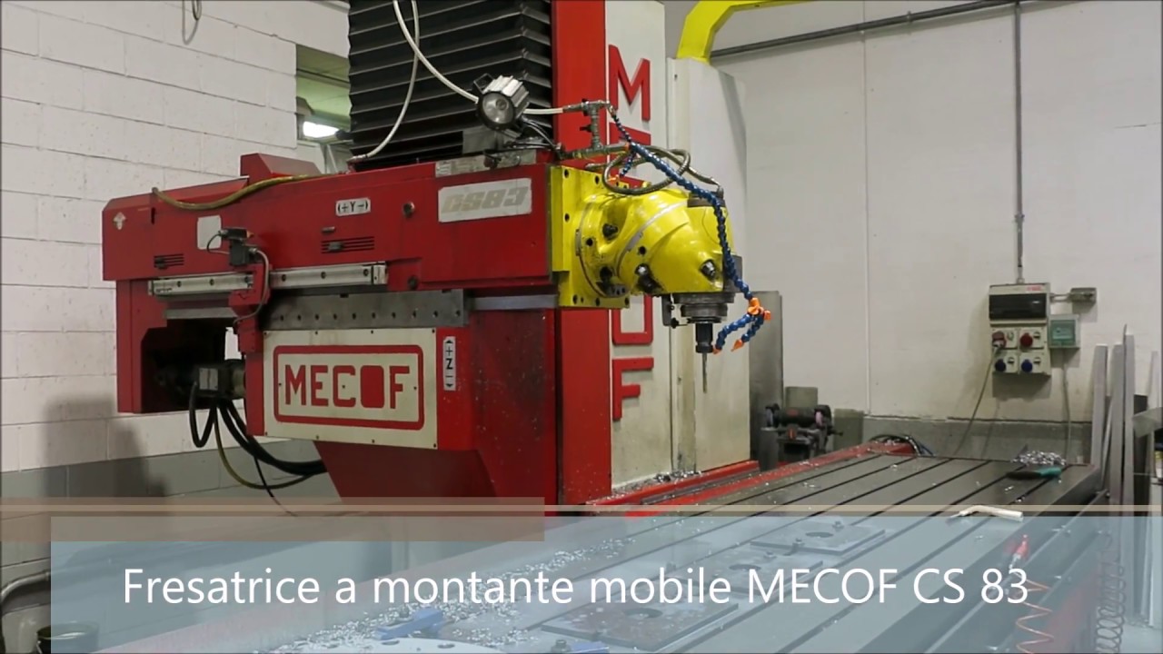 Fresatrice a montante mobile MECOF CS 83