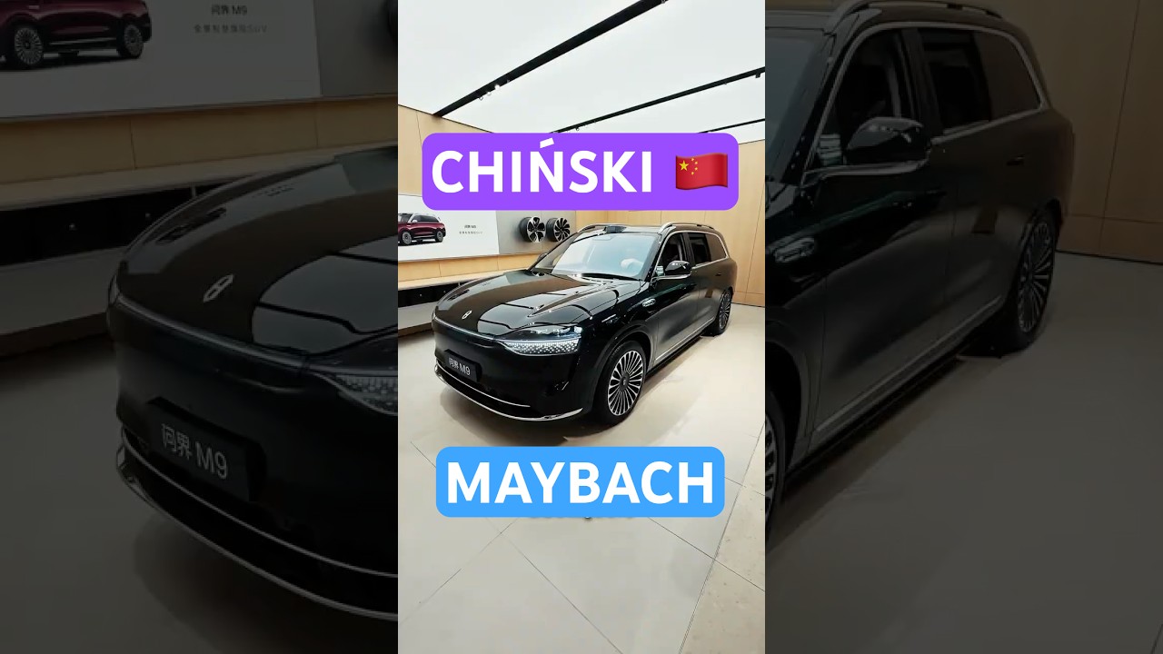 To SAMOCH&Oacute;D od HUAWEI 🏎️ Aito M9 czyli chiński Maybach za 250.000 Zł 🤯
