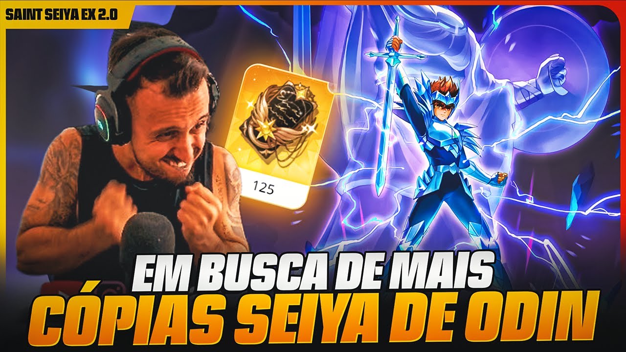 🌟 SAINT SEIYA EX: EM BUSCA DO TÃO SONHADO SEIYA ODIN 6 ESTRELAS! 🌟
