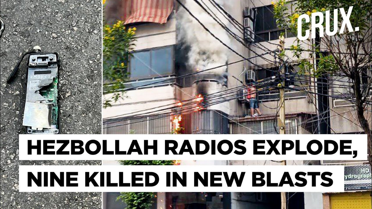 Walkie-Talkies Explode Day After Pager Blasts In Lebanon, Hezbollah Vows "Unique Revenge" On Israel