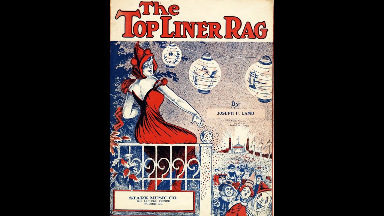 The Topliner Rag with score