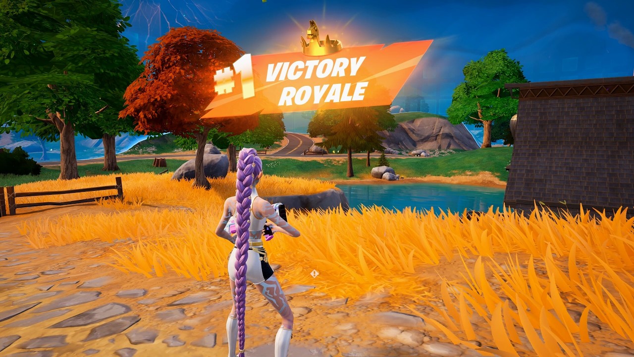 Fortnite - Golden Rumi ( Victory Royale 👑 )