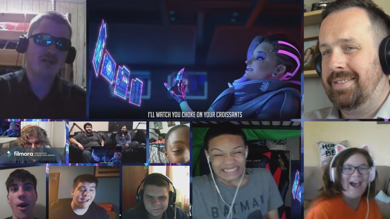 SOMBRA VS SPY RAP BATTLE by JT Music (Overwatch vs TF2) [REACTION MASH-UP]#1707