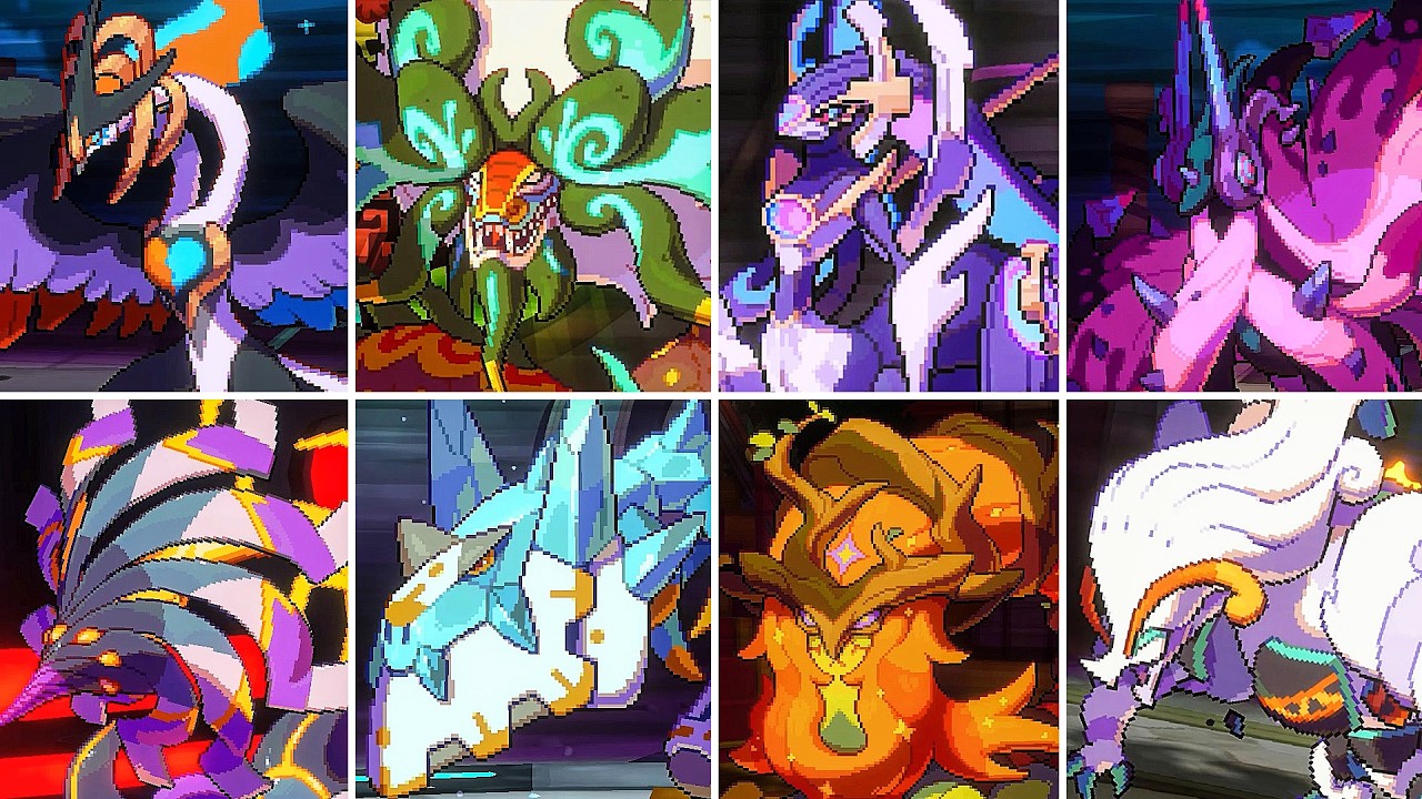 LumenTale: Memories of Trey - All Legendary Animon (Bosses)