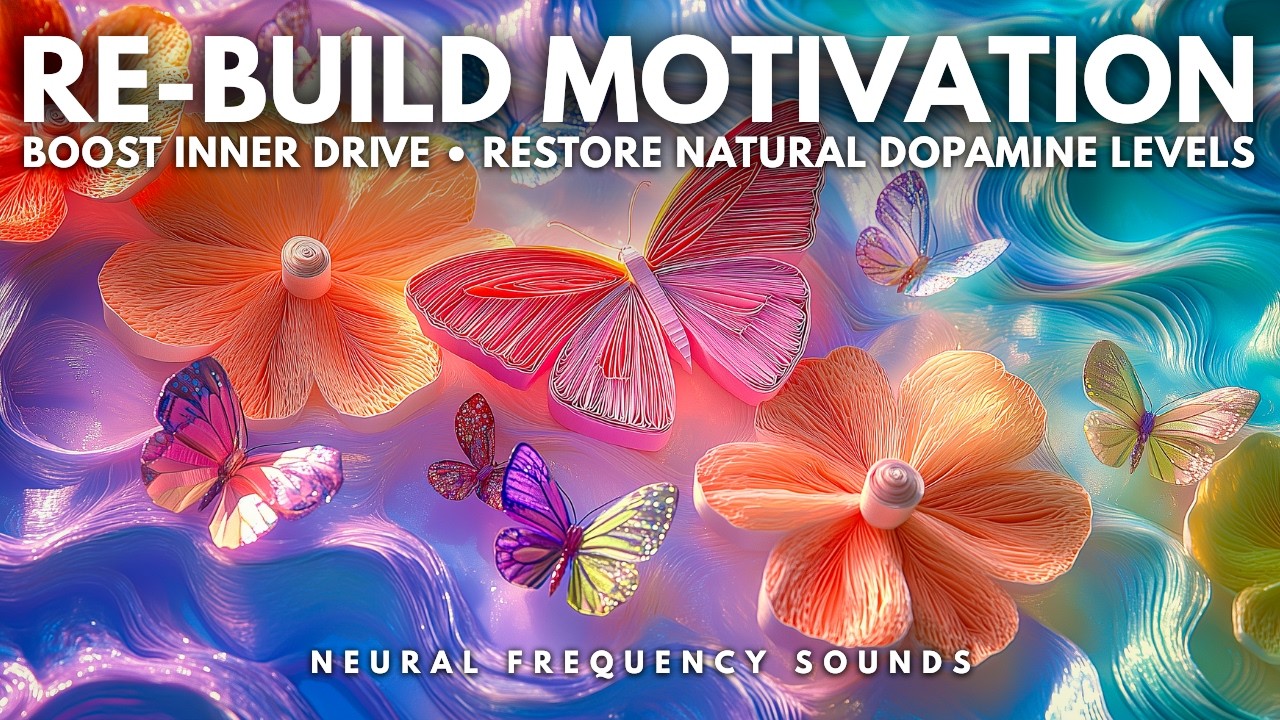 10 Hz ⚡ Dopamine Reset • Escape Mental Fatigue & Restore Natural Motivation | Meditation Music