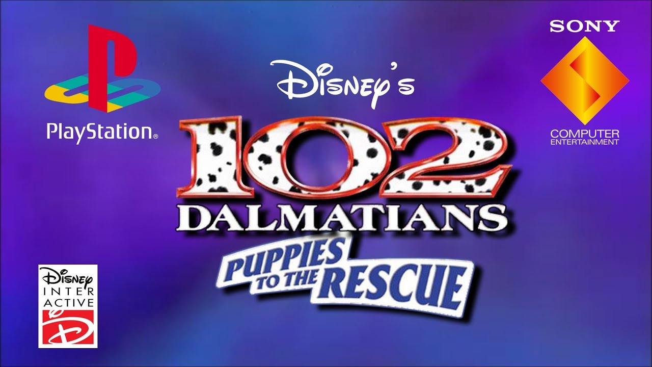 Opening to 102 Dalmatians: Puppies to the Rescue UK PS1 Game (2000)