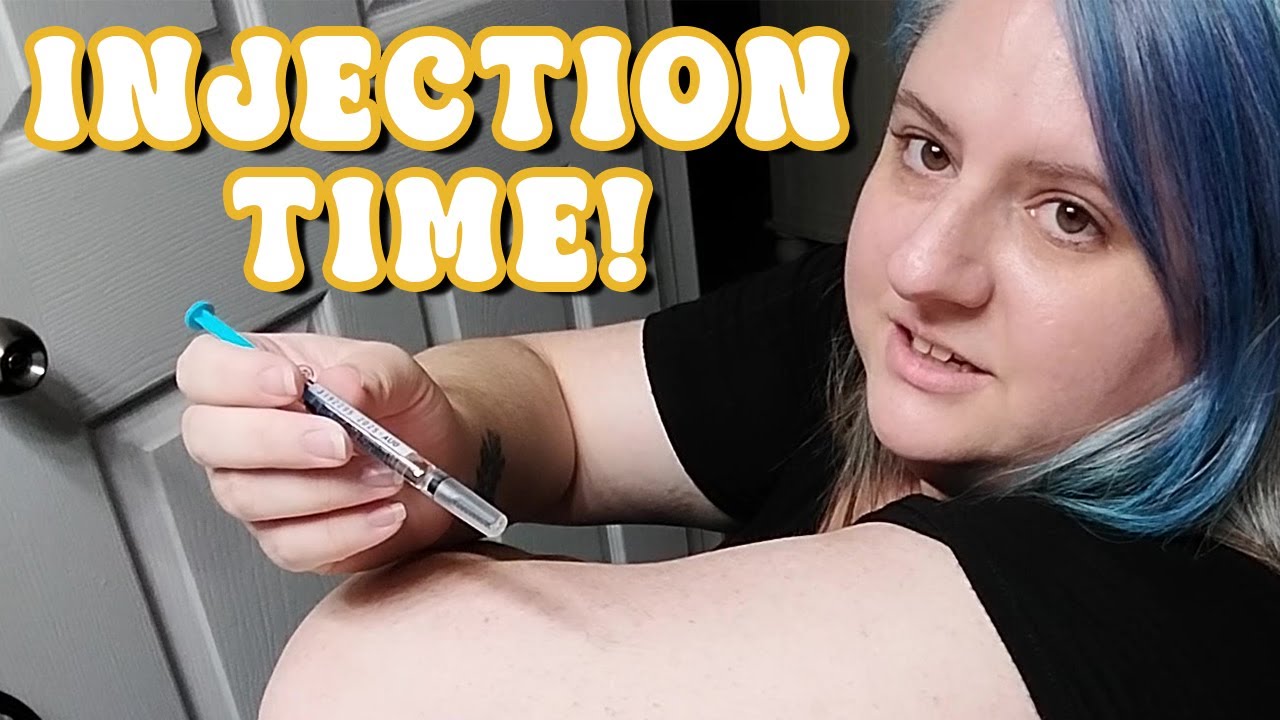 HOW TO inject COPAXONE into upper arm - FOR MS [VLOG]