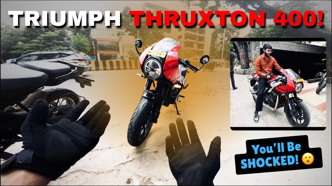 Didn’t Expect THIS from Triumph Thruxton 400! 😲 Full Ride Review