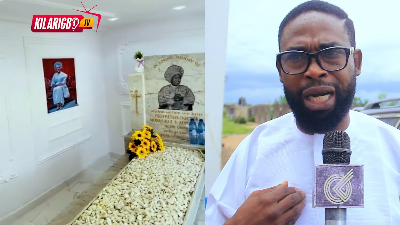 See Egbin Orun's Beautiful Graveyard as Her Spiritual Father Reveals What Will Be Happening!