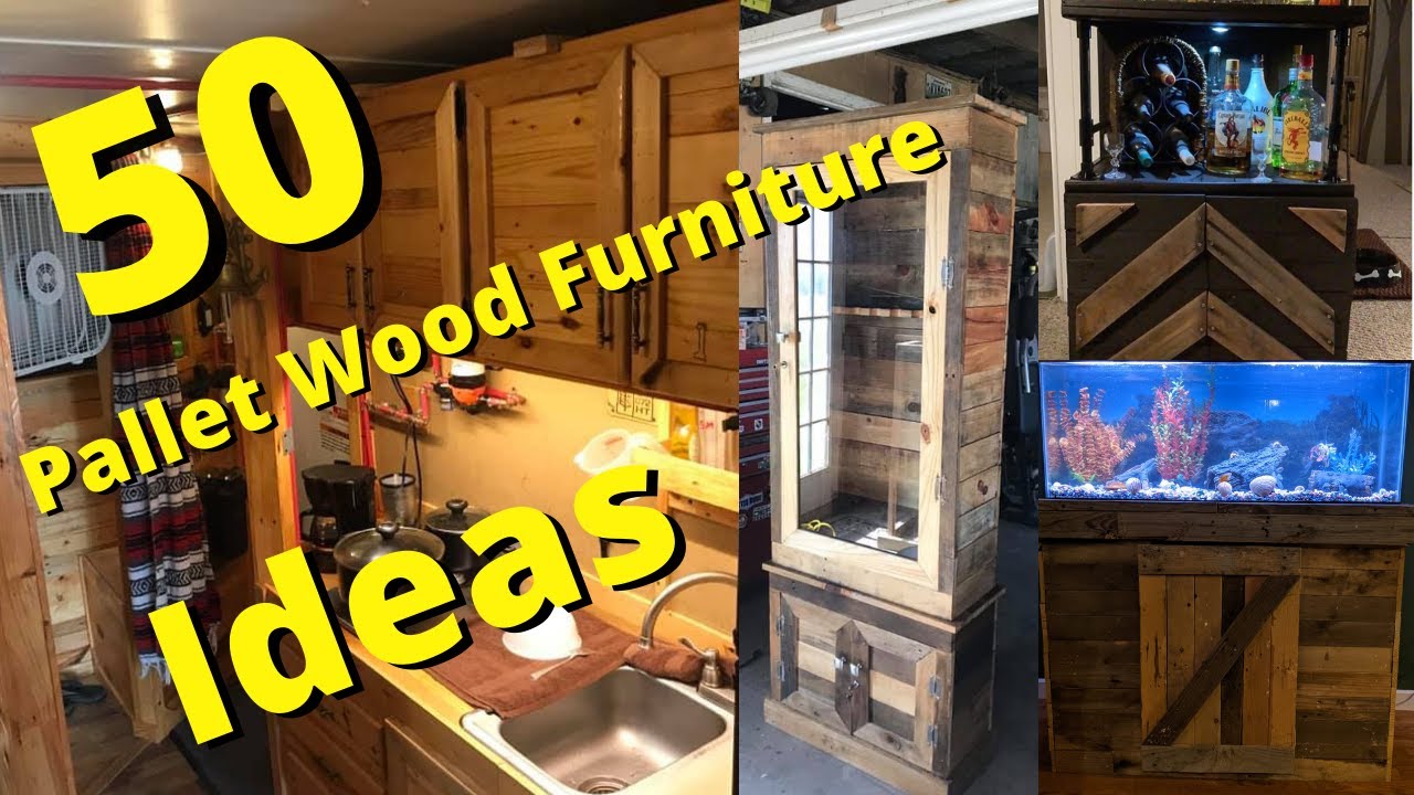 50 Pallet Wood Furniture DIY Ideas