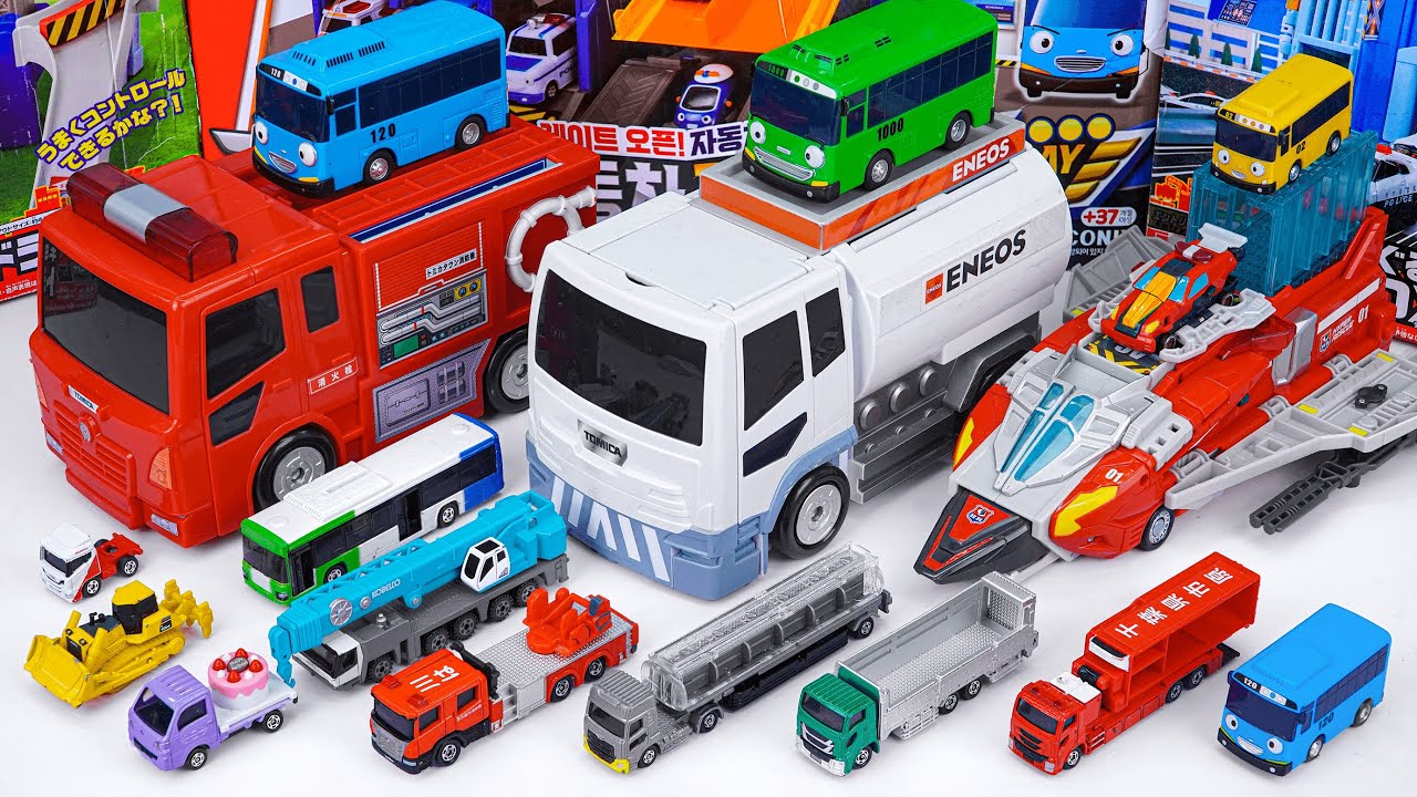 トミカ 大型輸送船＆キャリアカー＆輸送車コレクションTomica Transport Vehicles Collection ASMR Satisfying with Unboxing