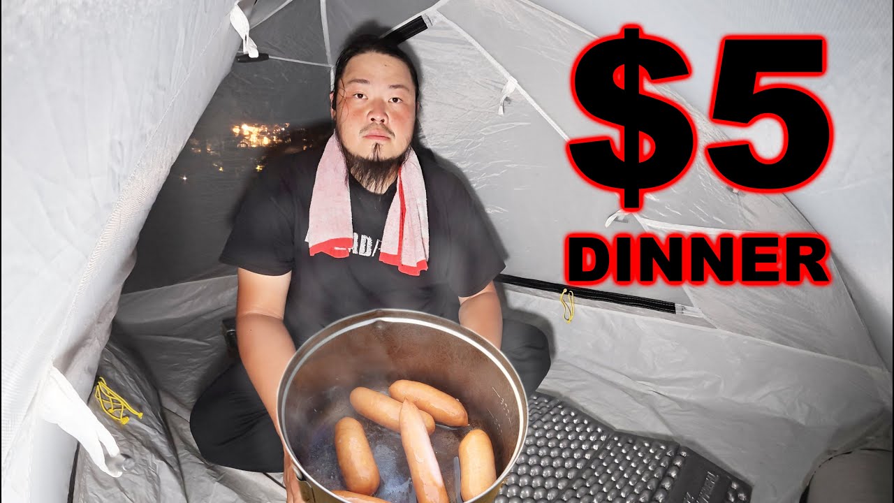 A Day of Homeless Cooking in Japan with Just $5