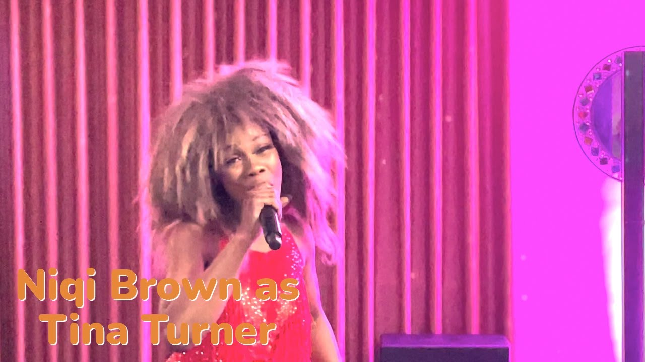 The popular Niqi Brown as Tina Turner