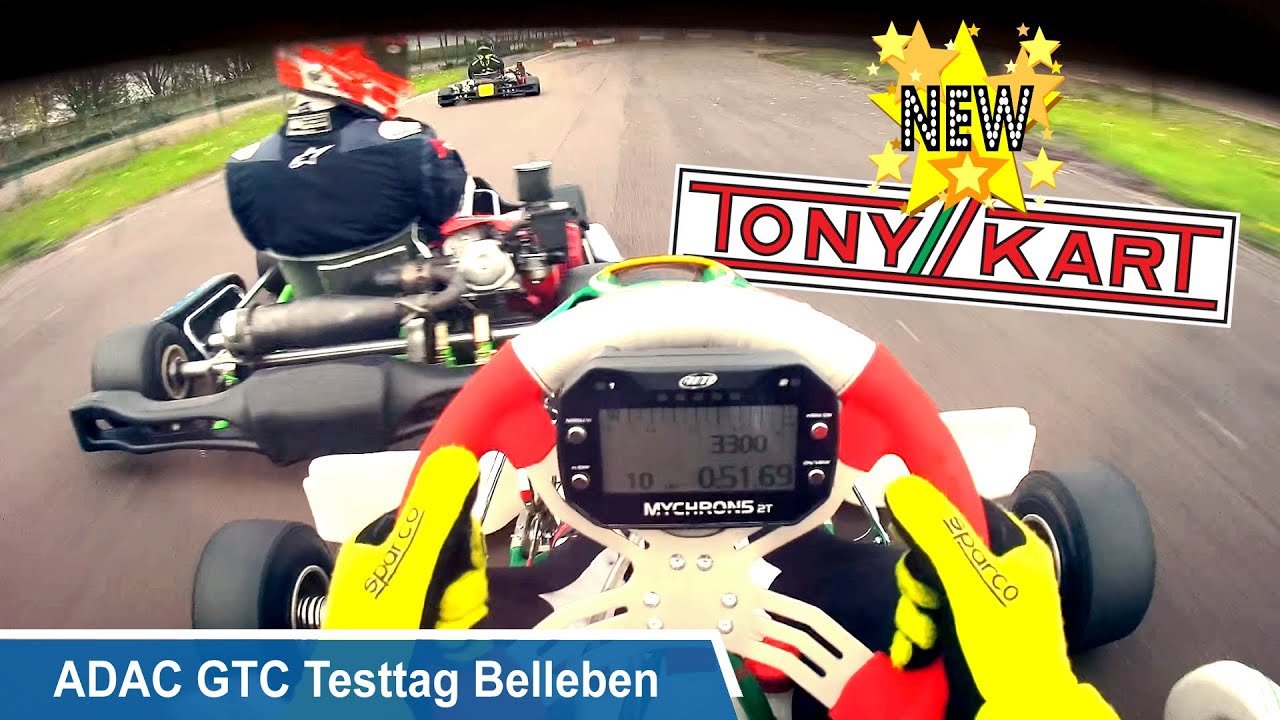 GTC 2024 Pre-Season Testing in Belleben With Brand New Tony Chassis I Rollout POV Honda Karting Race