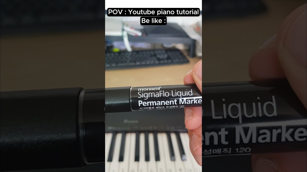 It's youtube piano tutorial #piano