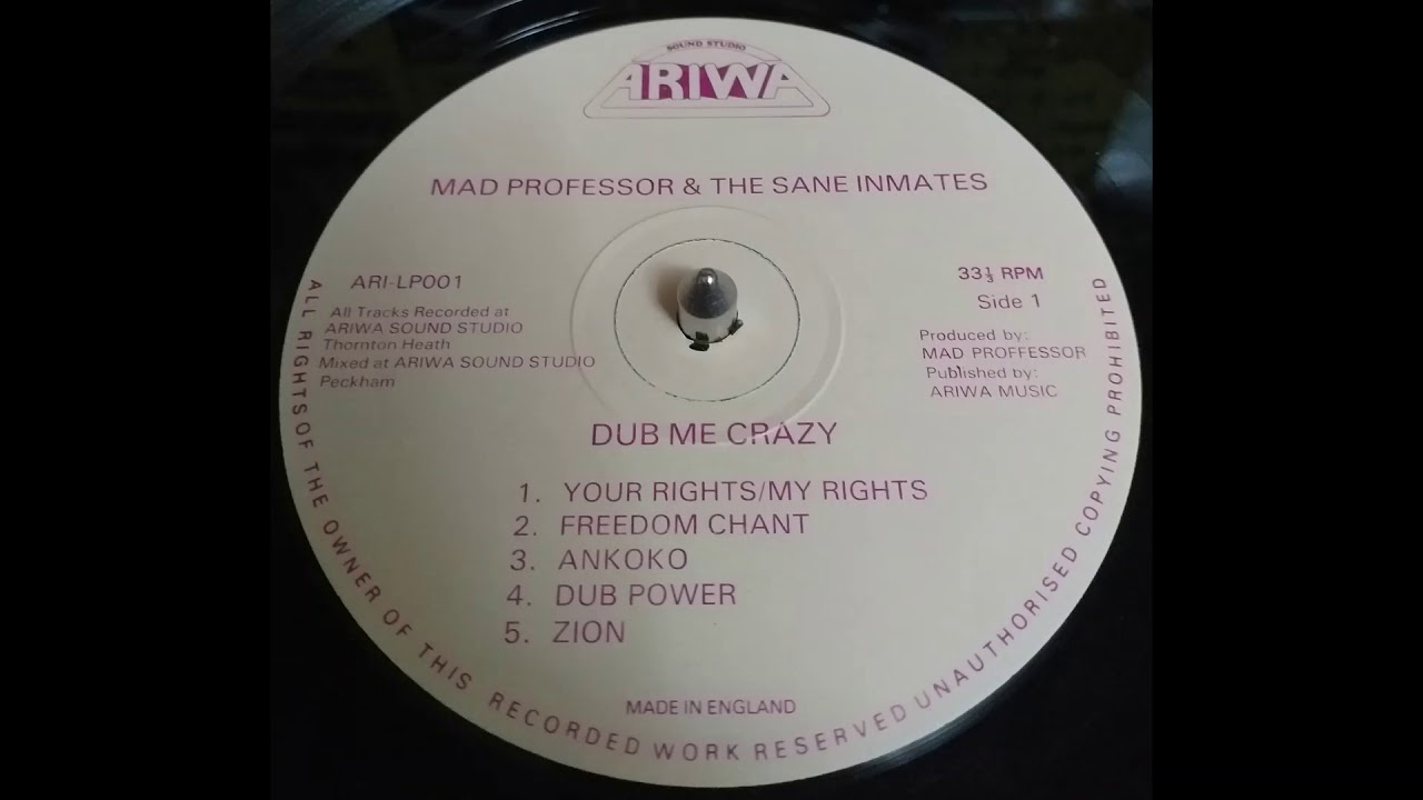 Mad Professor And The Sane Inmates - Freedom Chant (Ariwa)