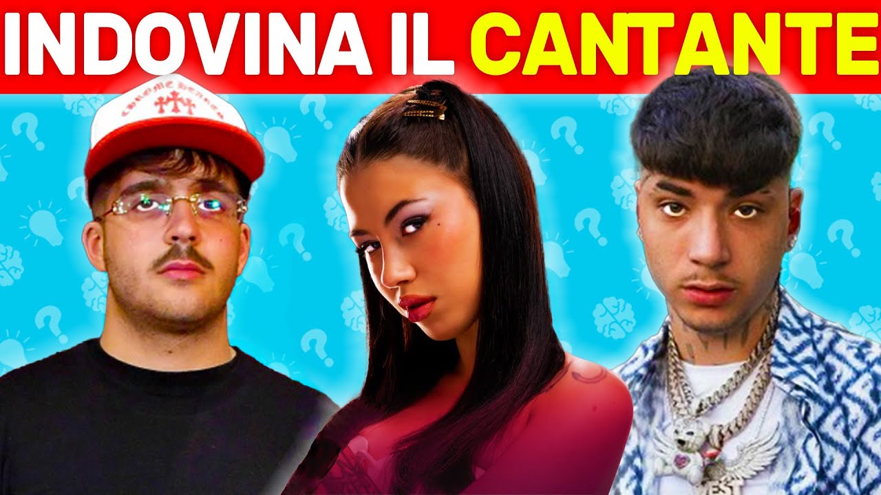 Indovina il Cantante Italiano | Quiz Cantanti Italiani