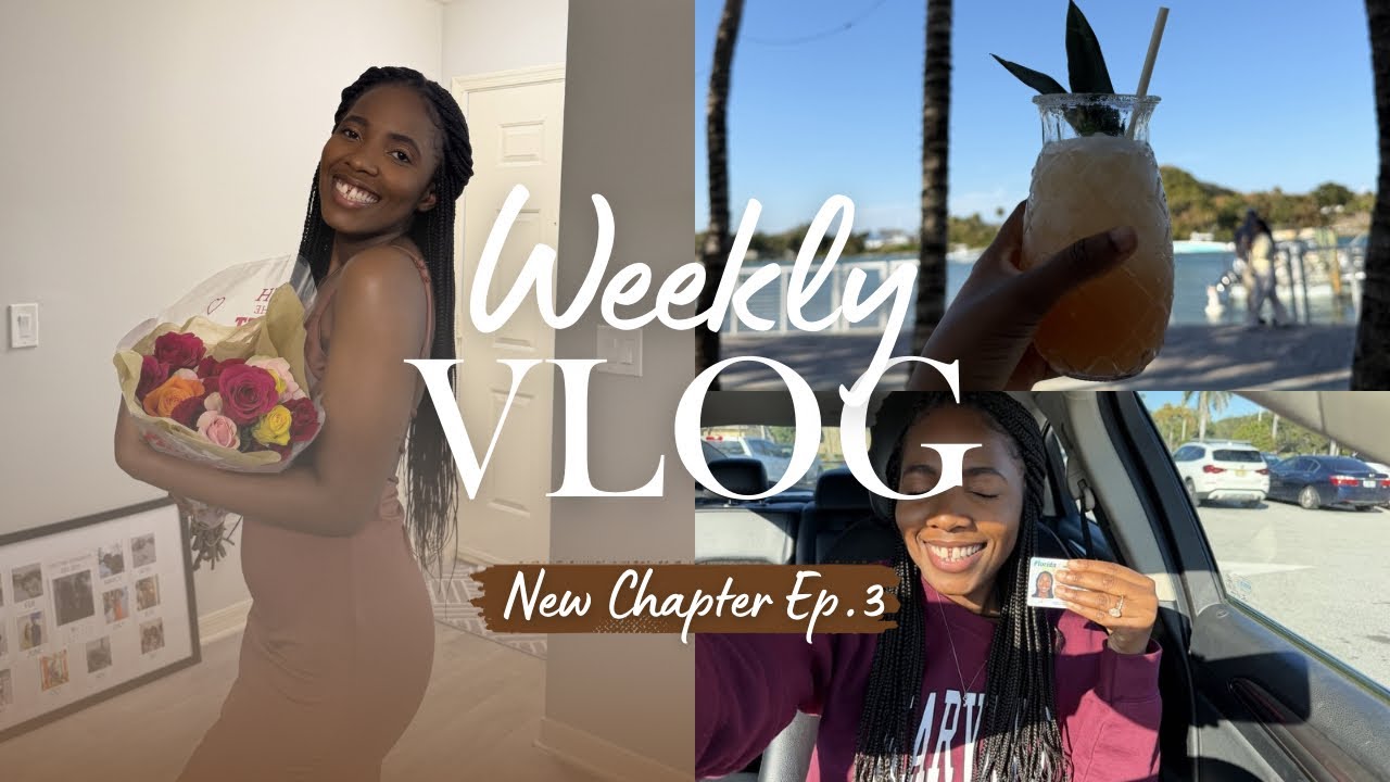 New Chapter in Florida 🌴 | Valentine Prep, 10K Steps & DMV Day (Ep. 3)